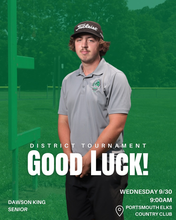 Good Luck at Districts Dawson!