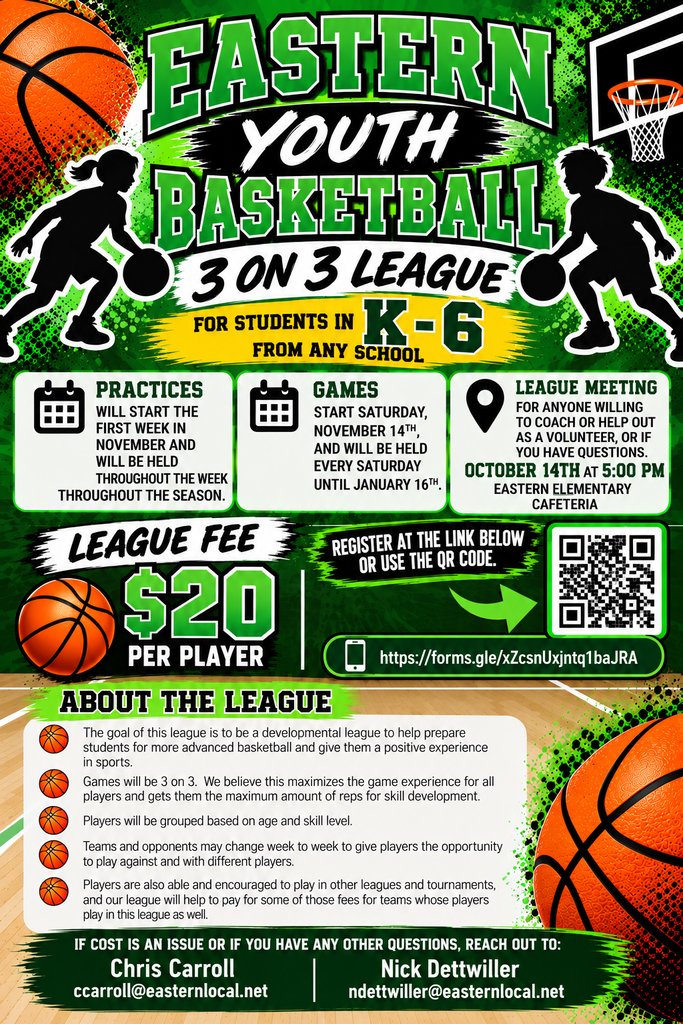 youth basketball flyer