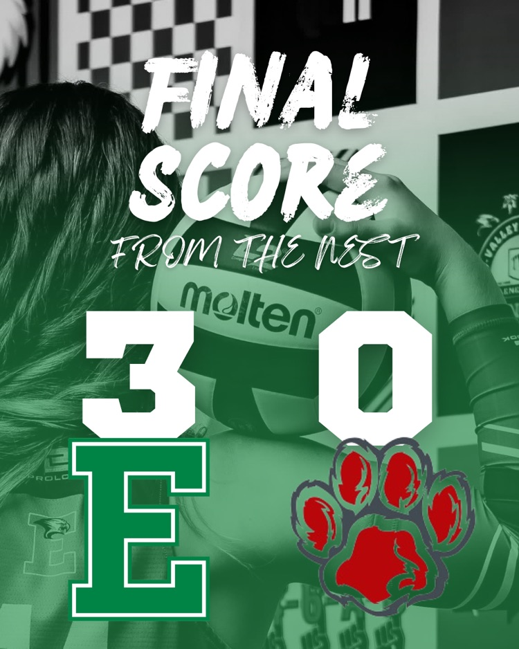 Final from The Nest: JV wins in 2, Varsity in 3 Go Eagles!