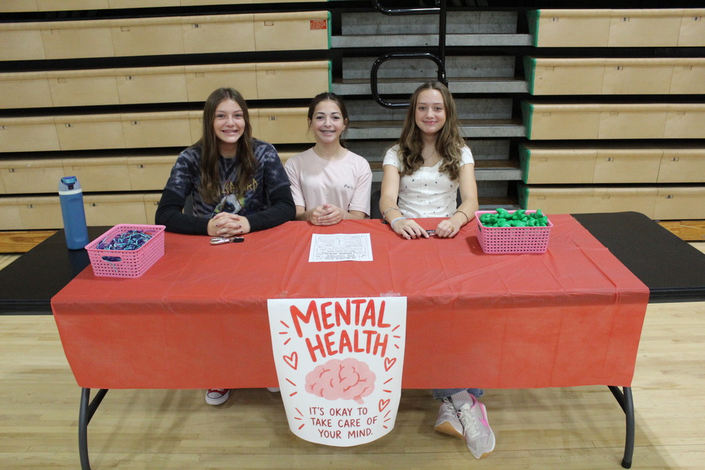 Students at the Health Fair 