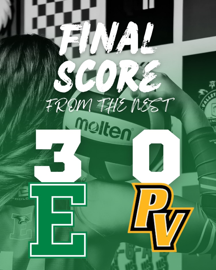 The Lady Eagles advance to the District Semifinals with a win in 3 sets over Paint Valley!  Go Eagles!