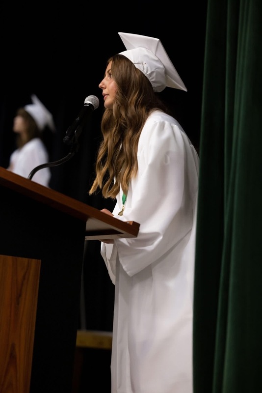 lily gives the pledge