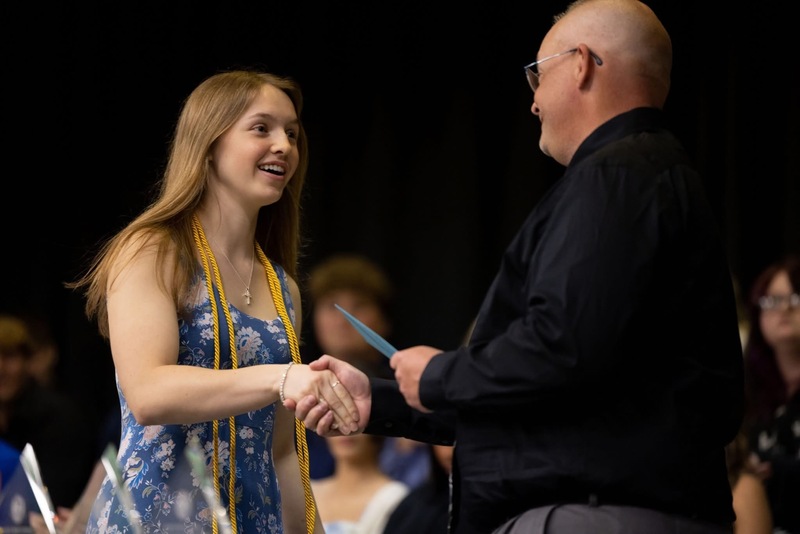 Olivia getting NHS Cords