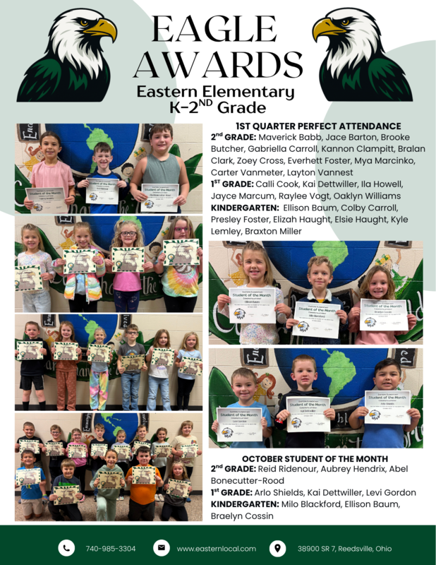 K-3RD GRADE AWARDS