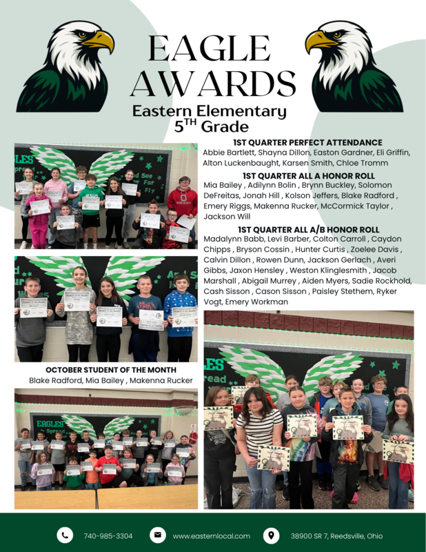 5TH GRADE AWARDS
