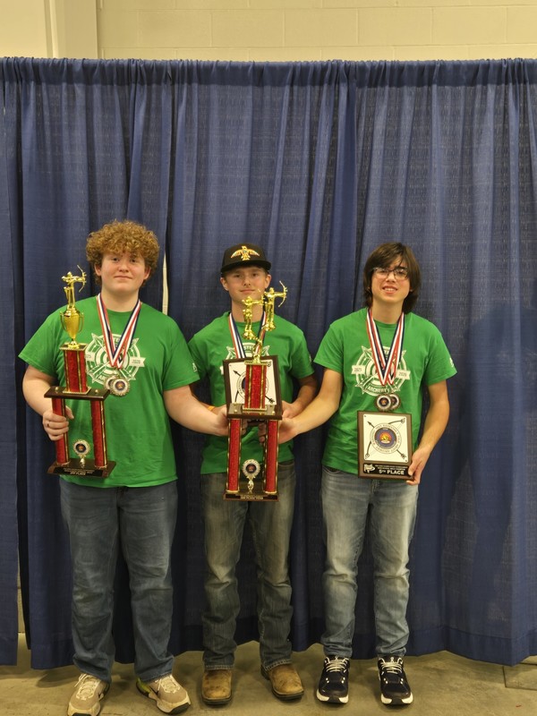 Riley Koren, Emmett Jordan and Clay Buckley