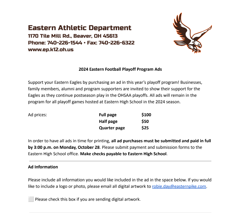 program ads