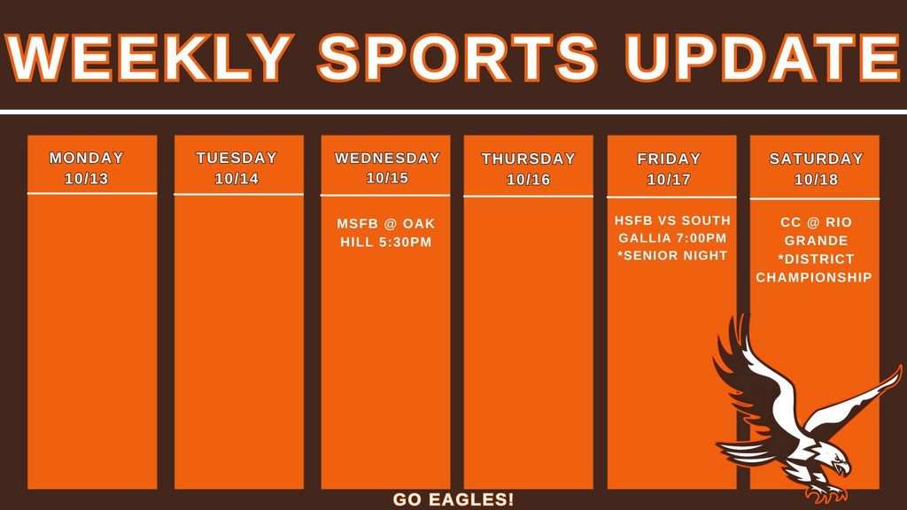 Weekly Sports Update