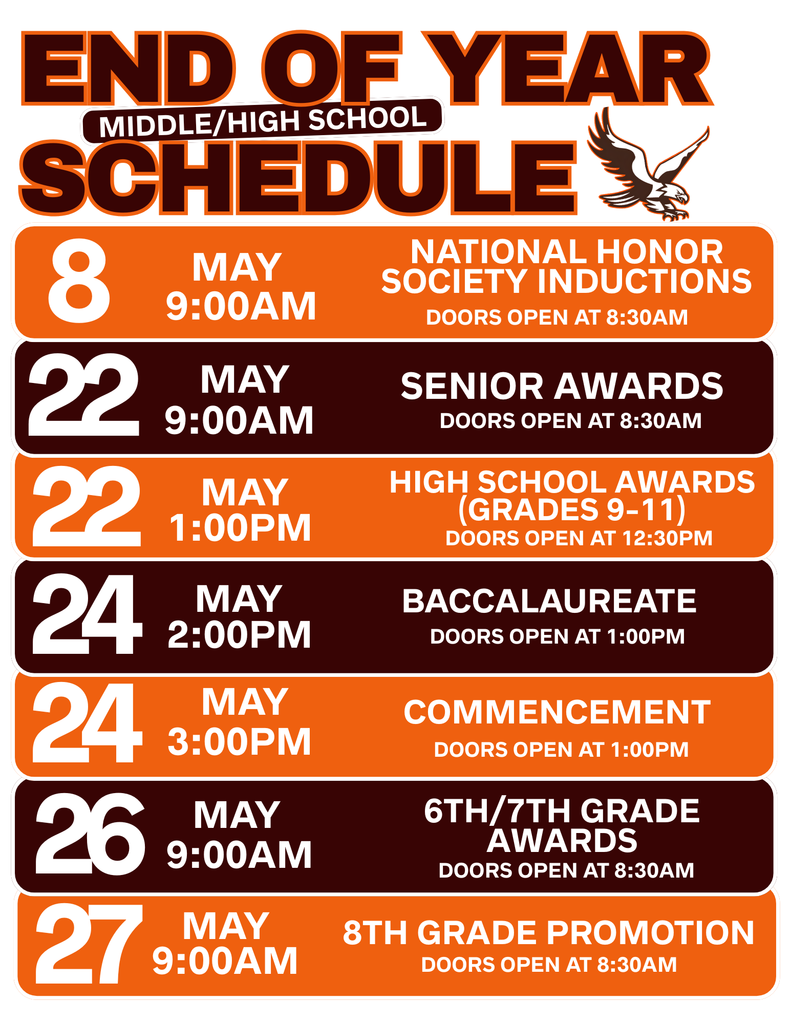 EOY Events