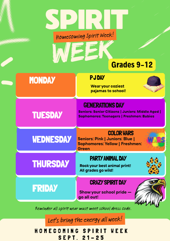 HS Spirit Week