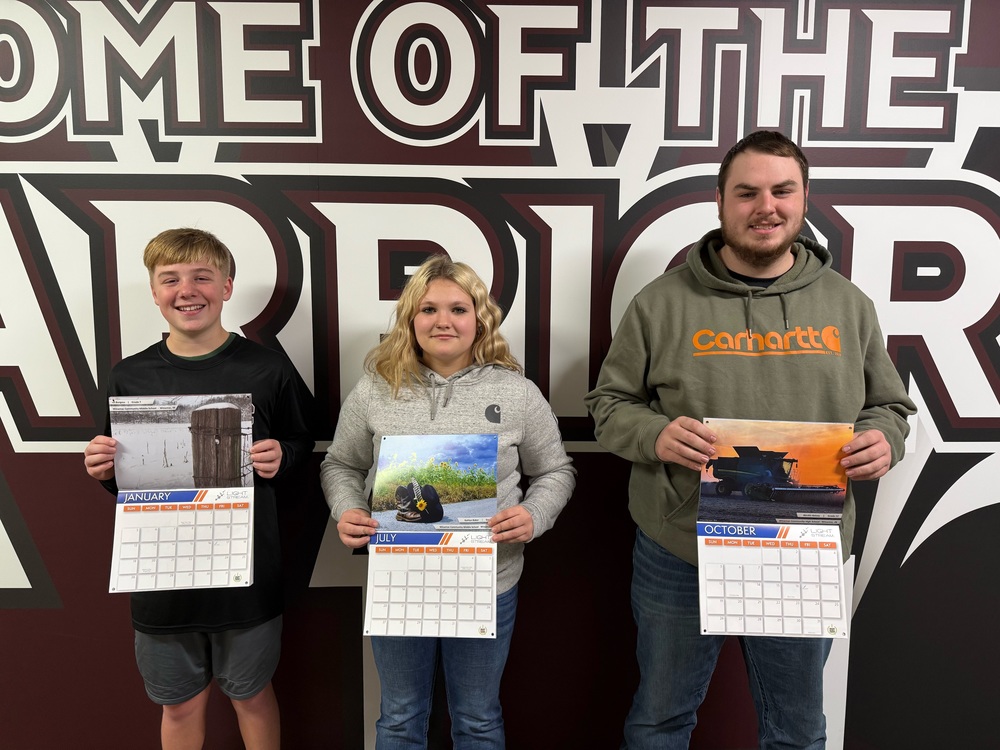 Student Calendar Winners