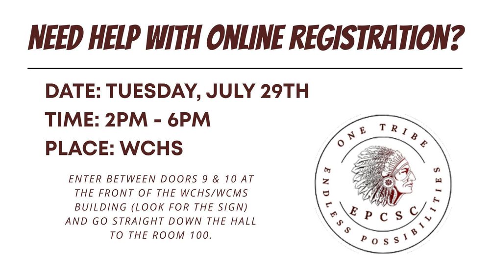 Registration Help