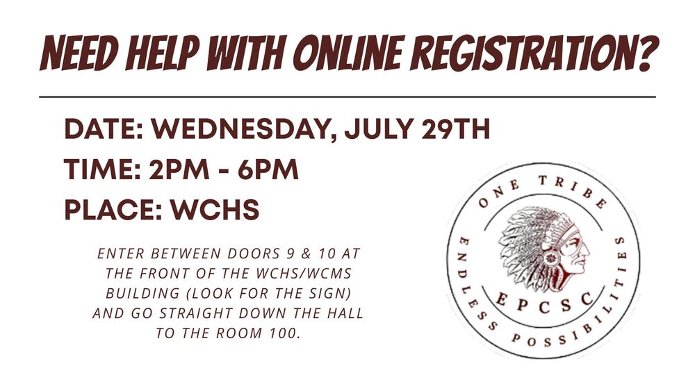 Registration Help