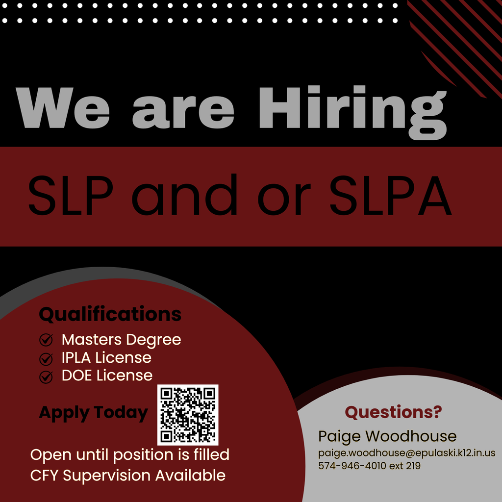 We are hiring!