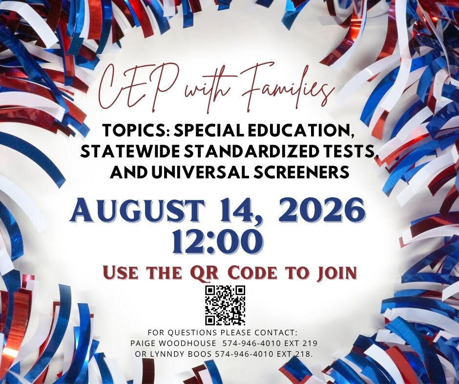 CEP August Meeting