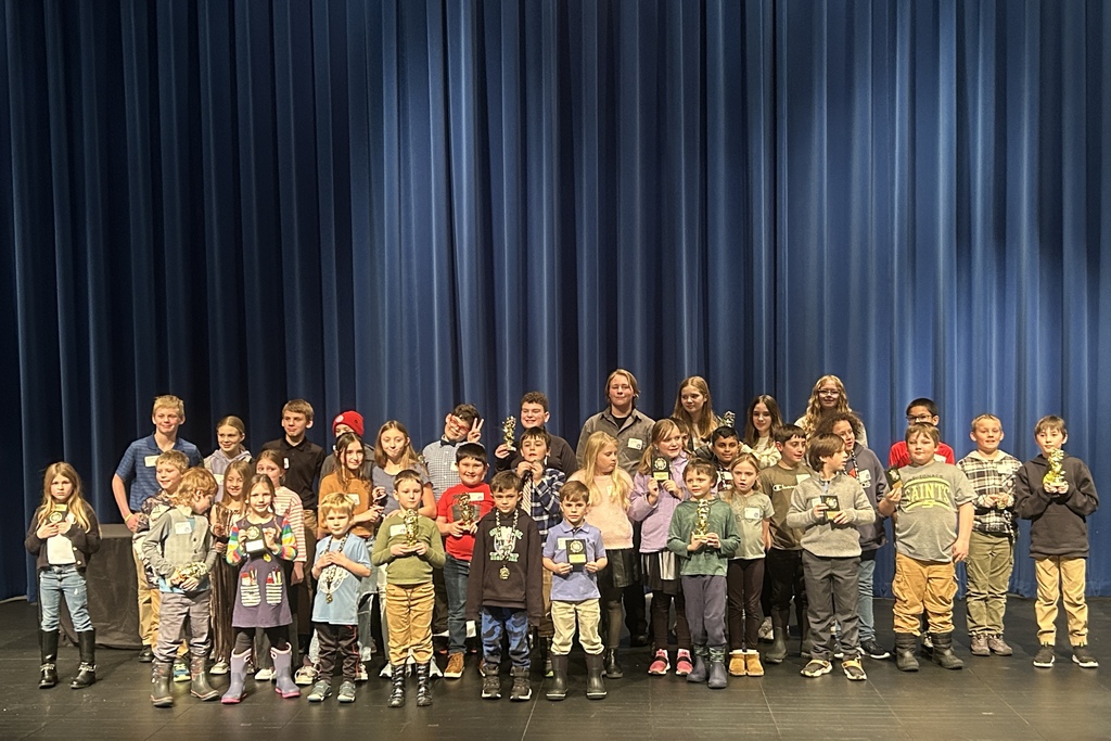 The picture is of all the students who won 1st though 3rd place in the 2025 EUP Regional Science and Engineering Fair.