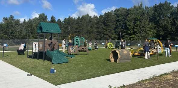 Children's playground area
