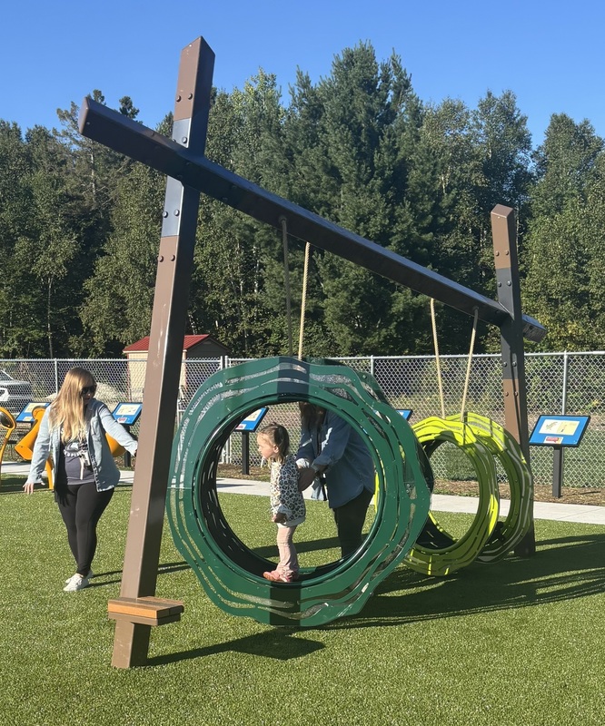 child standing in the fix den hangout