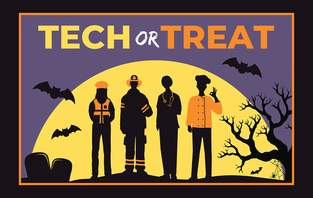 Tech or Treat Graphic