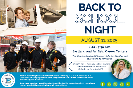 Back to School Night | August 11, 2025 | 4:00-7:30pm