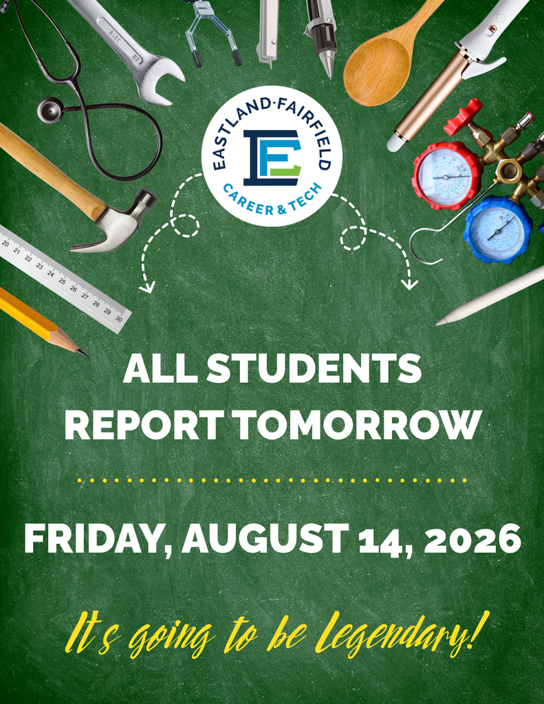 All Students Report Tomorrow.