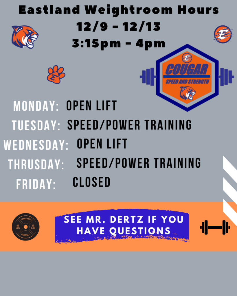 Weight Room Hours