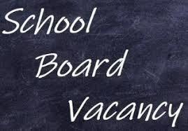 School Board Vacancy