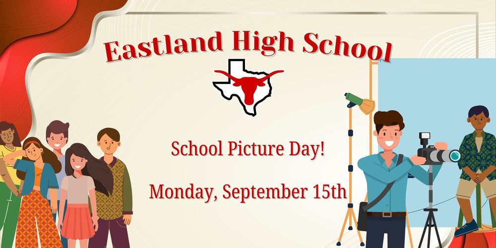 School Picture Day! Monday, September 15th!