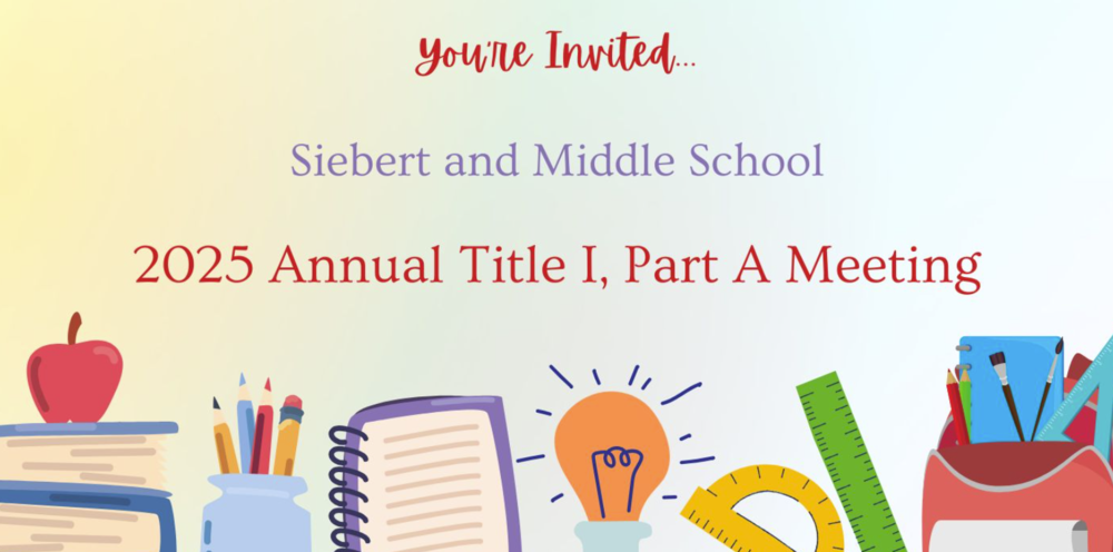 2025 Annual Title I, Part A Meeting