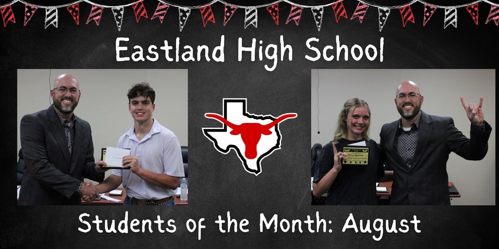EHS: August Students of the Month!