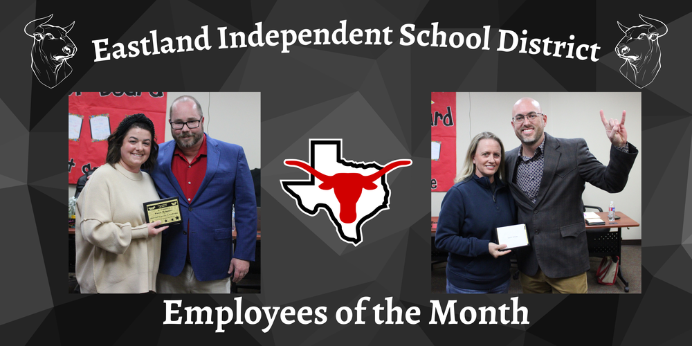 EISD: Employees of the Month!