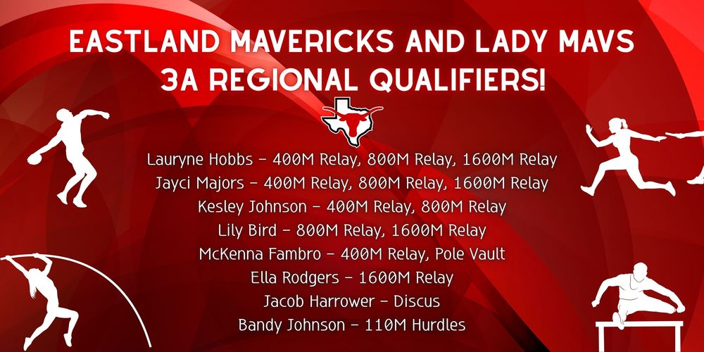 Eastland Mavericks and Lady Mavs 3A Regional Qualifiers!