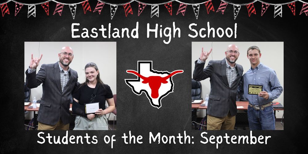 EHS: September Students of the Month!