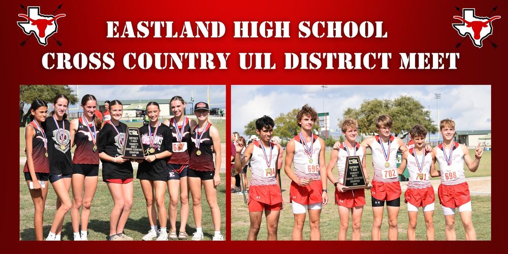 EHS Cross Country UIL District Meet!