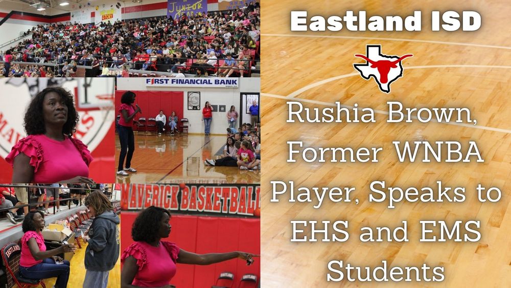 Rushia Brown Speaks to EHS and EMS Students