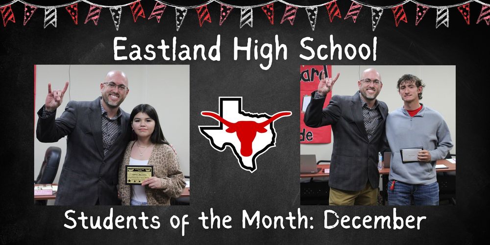 EHS: December Students of the Month!
