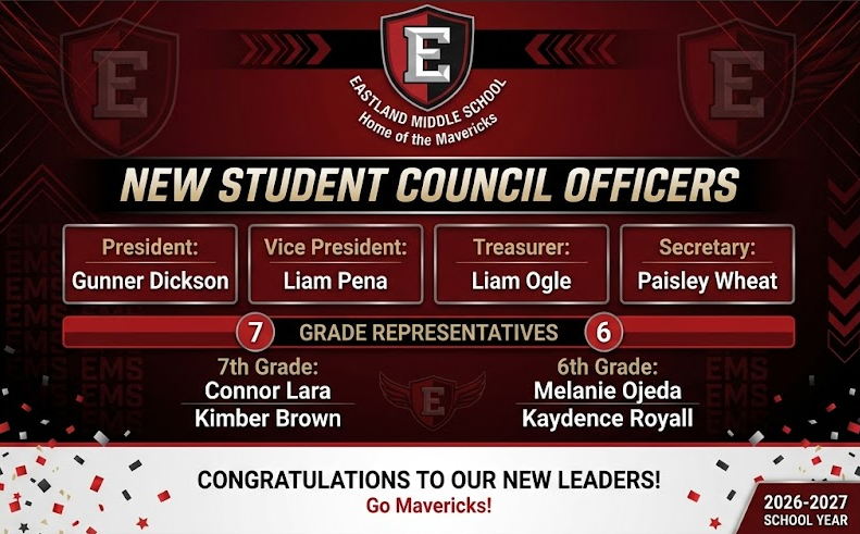EMS New Student Council Officers