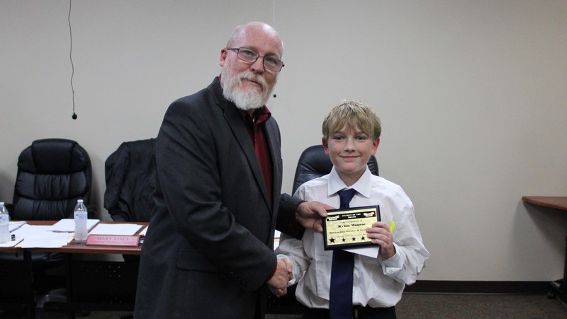 Rylan Monroe, August Student of the Month!