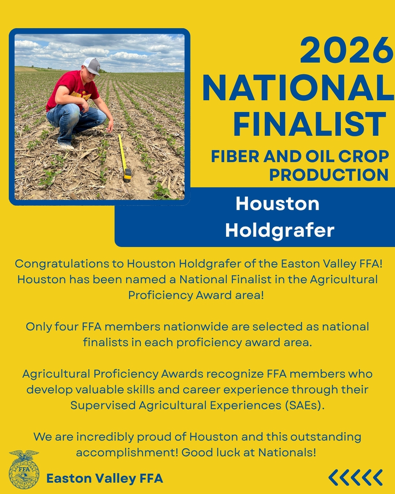2026 NATIONAL FINALIST - EV FFA