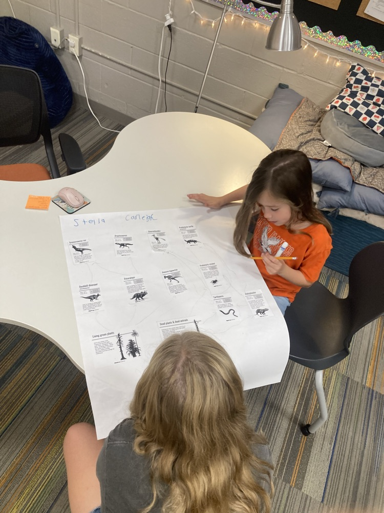 Creating prehistoric food webs