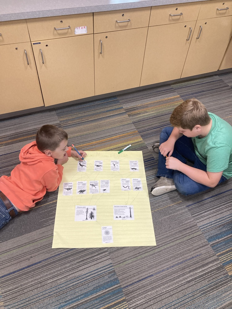 Creating prehistoric food webs