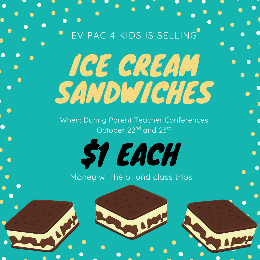 Ice cream fundraiser for PAC