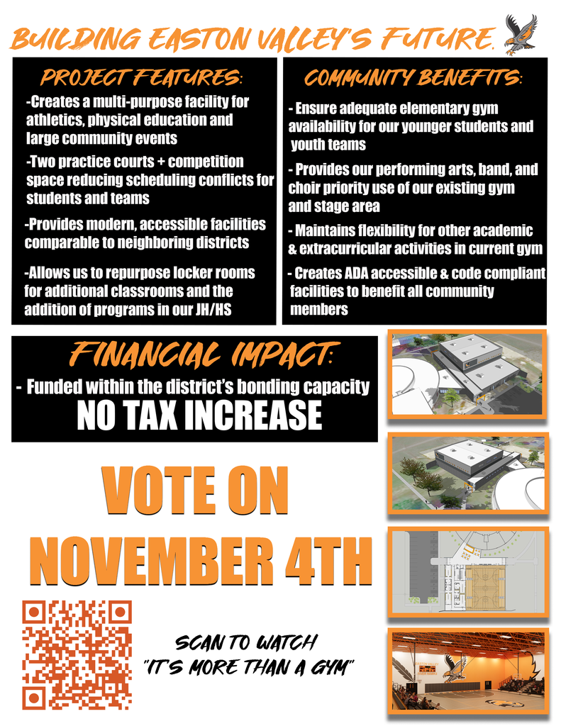 Building Easton Valley's Future!