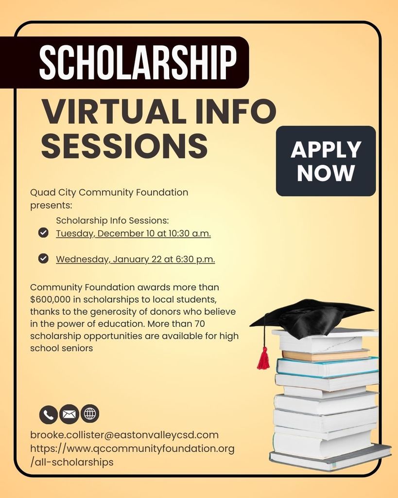 Cream and Black Simple Scholarship Program Instagram Post