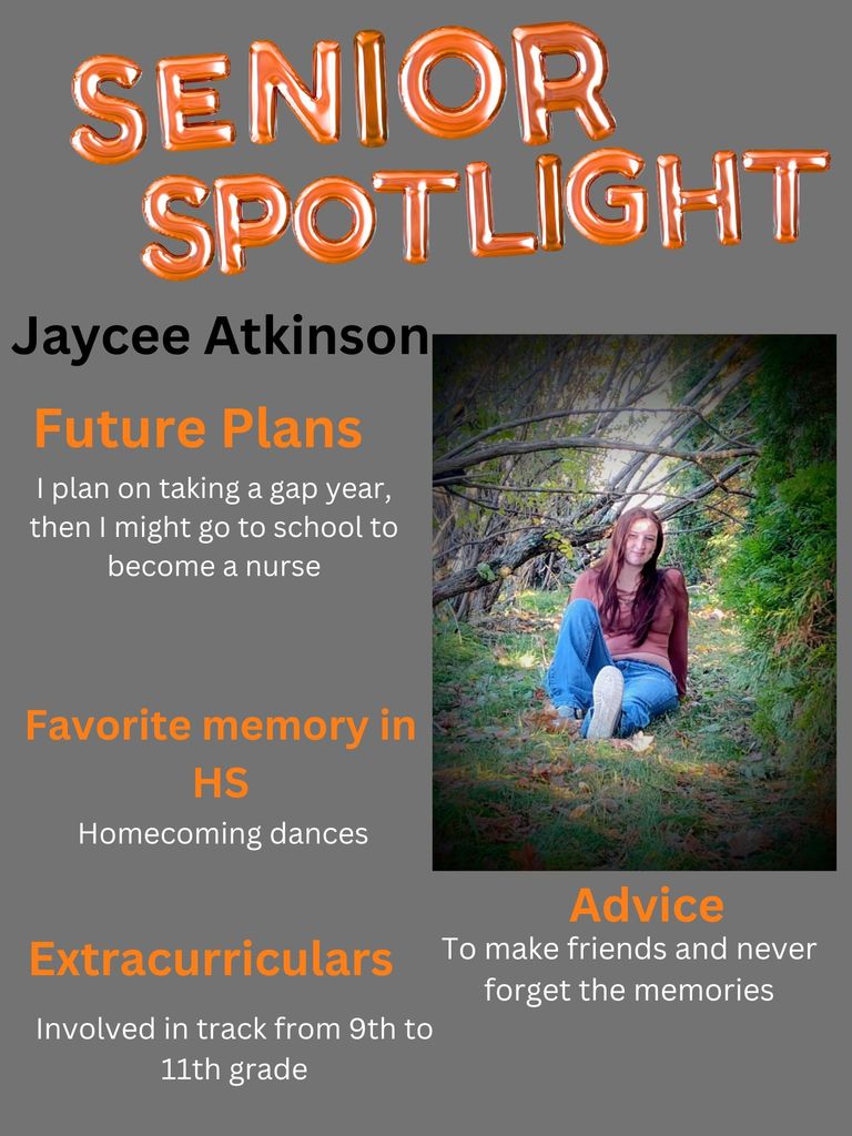 Senior Spotlight: Jaycee Atkinson