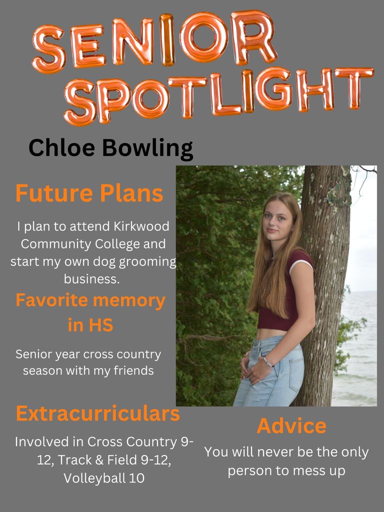 Senior Spotlight: Chloe Bowling