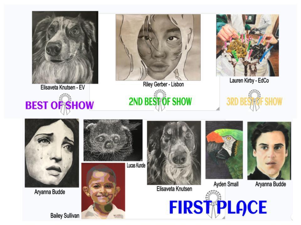 best of show and first place