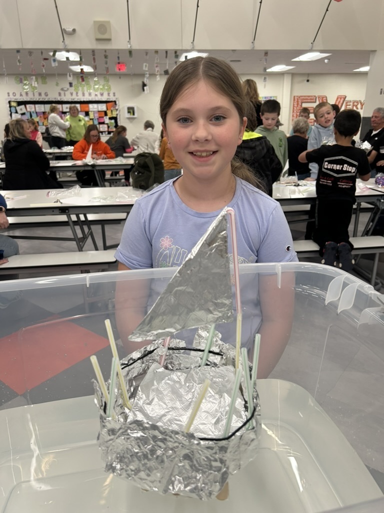 3rd Grade has been learning about Early Explorers! During our Family Engagement Hour, students and their families created ships and got to test them out on the water!