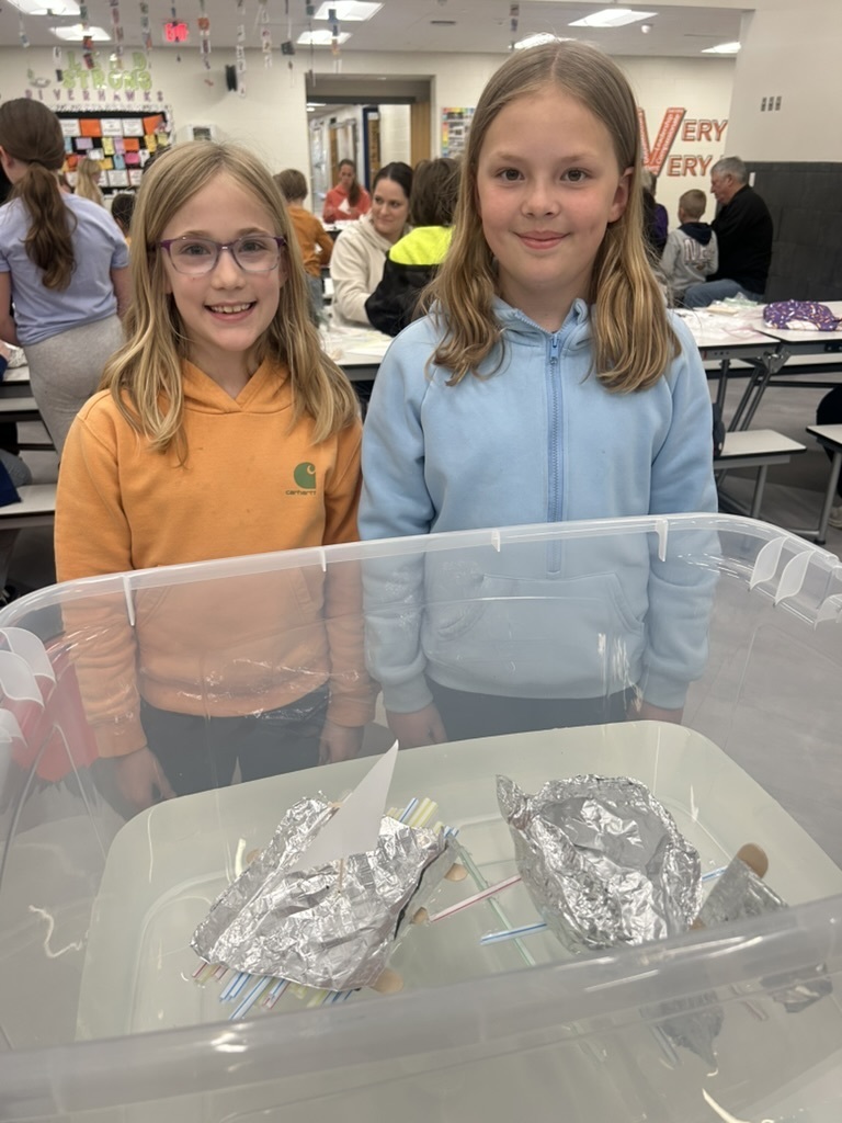 3rd Grade has been learning about Early Explorers! During our Family Engagement Hour, students and their families created ships and got to test them out on the water!
