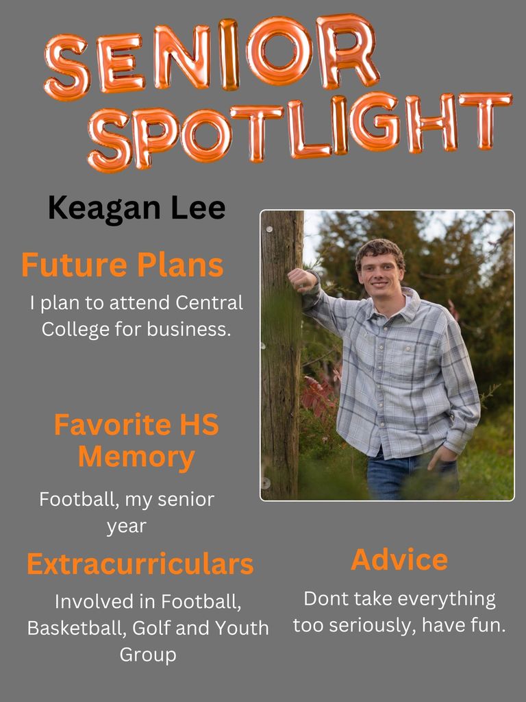 Senior Spotlight: Keagan Lee